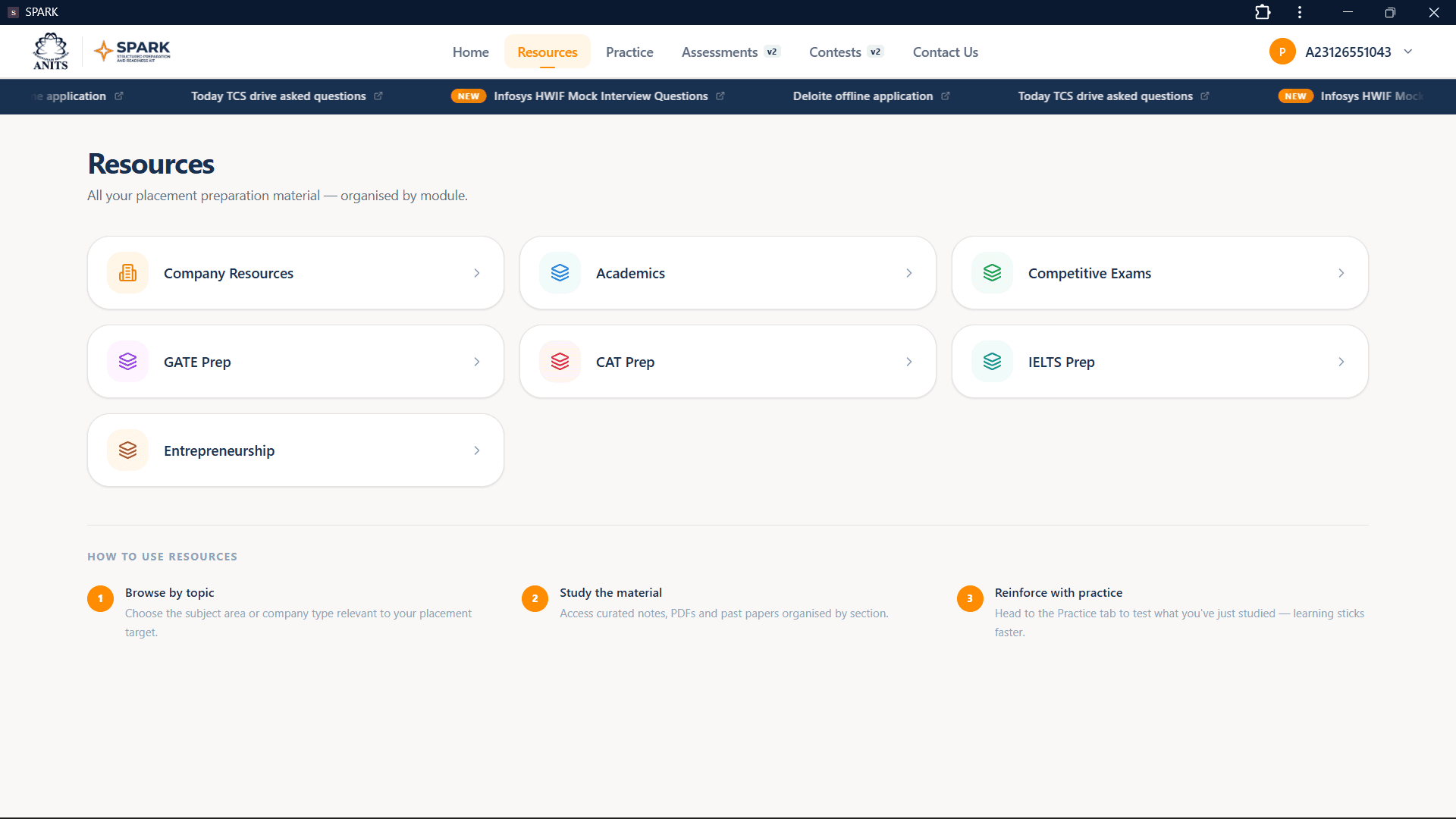 Resources Module